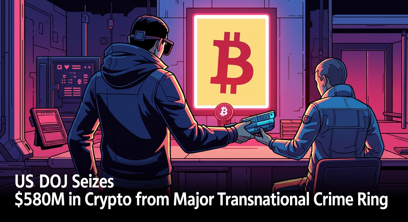Минюст США изъял криптовалюту на $580 млн у международной преступной организации